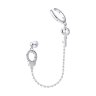 Серьга из серебра (Арт.94170115)