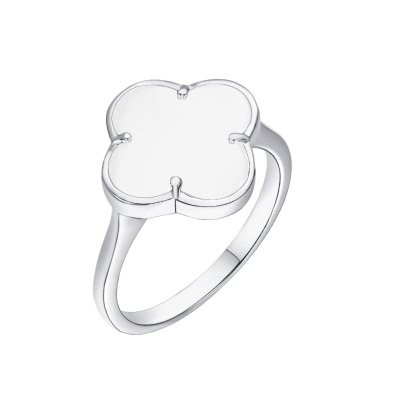 Кольцо из серебра с керамикой (Арт.tc-r02028-w-w-x-x-x)