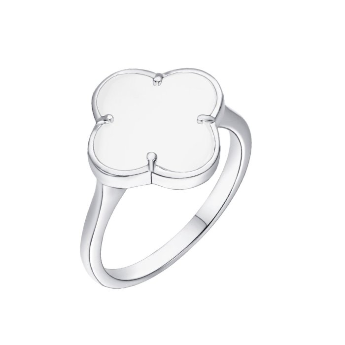 Кольцо из серебра с керамикой (Арт.tc-r02028-w-w-x-x-x)