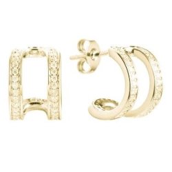 Серьги из серебра с фианитом (Арт.cz-e05257-x-l-x-x-w)