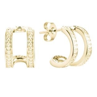 Серьги из серебра с фианитом (Арт.cz-e05257-x-l-x-x-w)