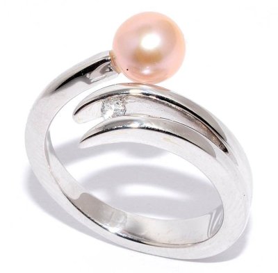 Кольцо Серебряные крылья (Арт.21ar0293zo-148_zhemchugkult_kubcirkonii_50)