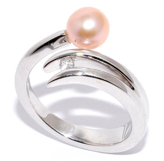 Кольцо Серебряные крылья (Арт.21ar0293zo-148_zhemchugkult_kubcirkonii_50)