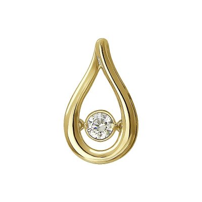 Кулон с фианитом «Импульс Света» золото 585 Estet (арт.01П137958)