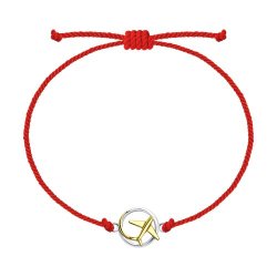Браслет из золочёного серебра.символ «мечта» (Арт.94-150-01670-1)