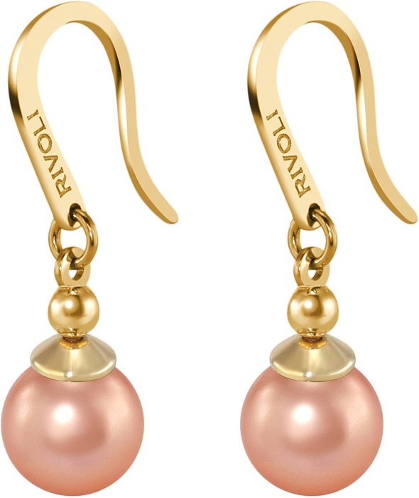 Серьги из серебра с жемчугом (Арт.aas-1-a-8-14-g)