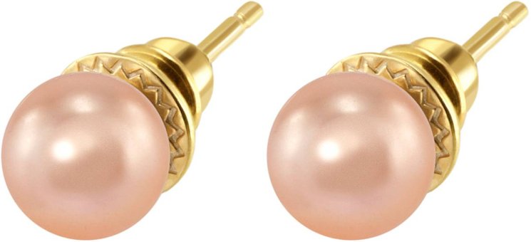 Серьги из серебра с жемчугом (Арт.aas-13-8-12-g)