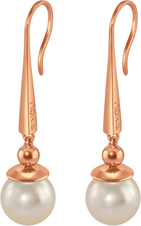 Серьги из серебра с жемчугом (Арт.aas-16-10-4-r)