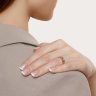Кольцо из золота с фианитами (Арт.018116)