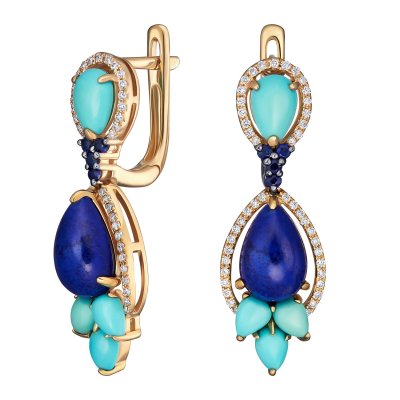 Серьги Lanordica (Арт.19-20-16122407-fp)