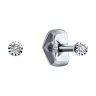 Серьги из белого золота с бриллиантами (Арт.52-222-01248-2)