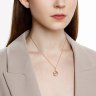 Подвеска мусульманская из комбинированного золота с фианитами (Арт.030044)