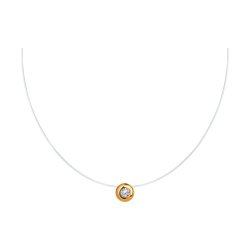 Колье из золота с фианитом (Арт.070306)
