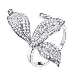 Кольцо из серебра с фианитом (Арт.mp-r01198-x-w-x-x-w)