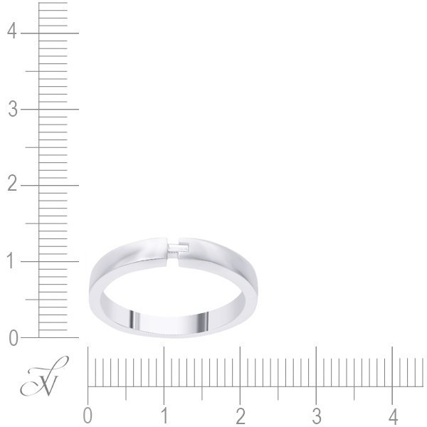 Кольцо из белого золота с бриллиантом (Арт.aobn94g0p-b40000-0_wg)