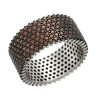 Кольцо серебряное с фианитами «Brown Chic» Fresh Jewelry (арт.SL-R00248-X-WB-X-X-DB)