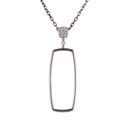 Кулон из золота с бриллиантом (Арт.pd0399-003-1_pd_blk)