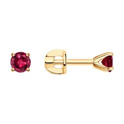 Серьги из золота с рубинами (Арт.4020472)