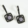 Серьги из белого золота с бриллиантом (Арт.e32935a_sr_db_wg)