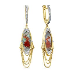 Серьги Кабаровский (Арт.12-21838-8600)