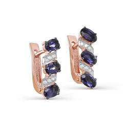 Серьги Кабаровский (Арт.12-01803-21300)