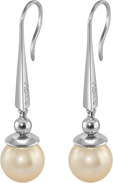 Серьги из серебра с жемчугом (Арт.aas-16-10-5-s)