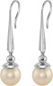 Серьги серебряные с жемчугом «Beautiful 5S» Rivoli (арт.AAS-16-10-5-S)