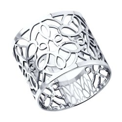 Кольцо из серебра (Арт.94012486)