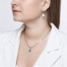 Серьги из серебра с эмалью (Арт.94023342)