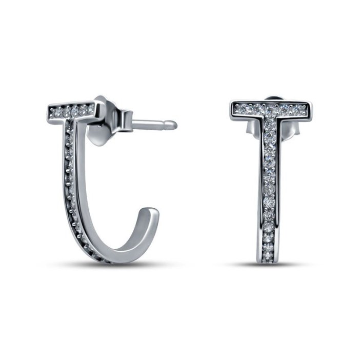 Серьги Серебряные крылья (Арт.02145221807a_kubcirkonii)