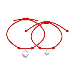 Браслет из серебра с фианитами (Арт.94050448)