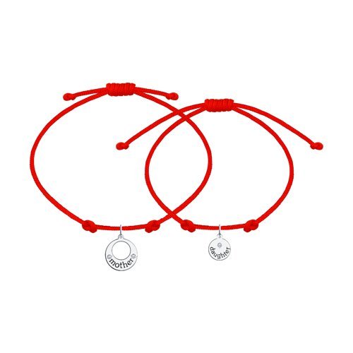 Браслет из серебра с фианитами (Арт.94050448)